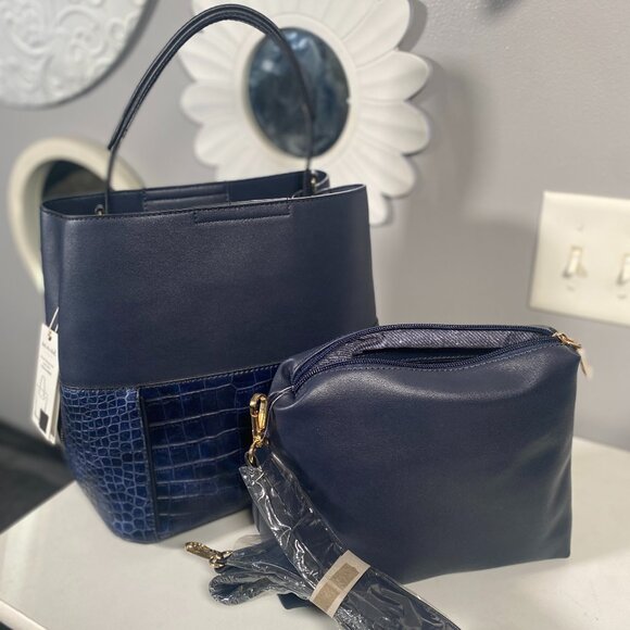 Urban Expressions Miranda Croc Tote - Picture 5 of 16